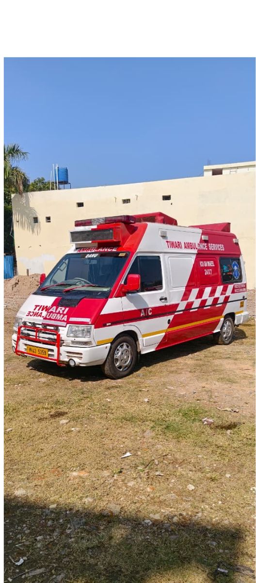 Redx Ambulance vehicle on the road